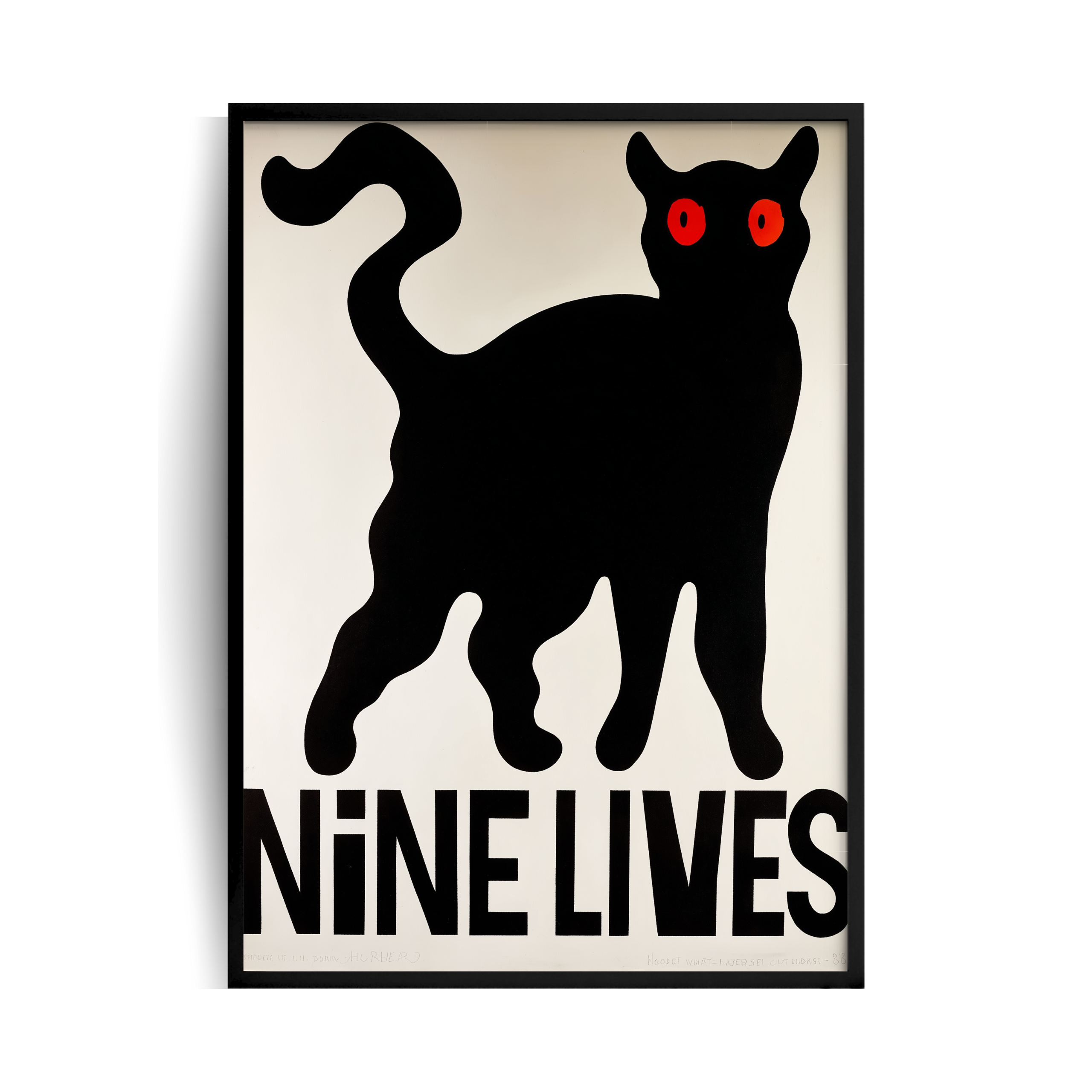 NiNE LIVES plakat w ramie