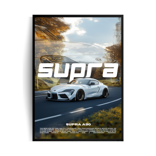 Supra A90 Plakat w ramie