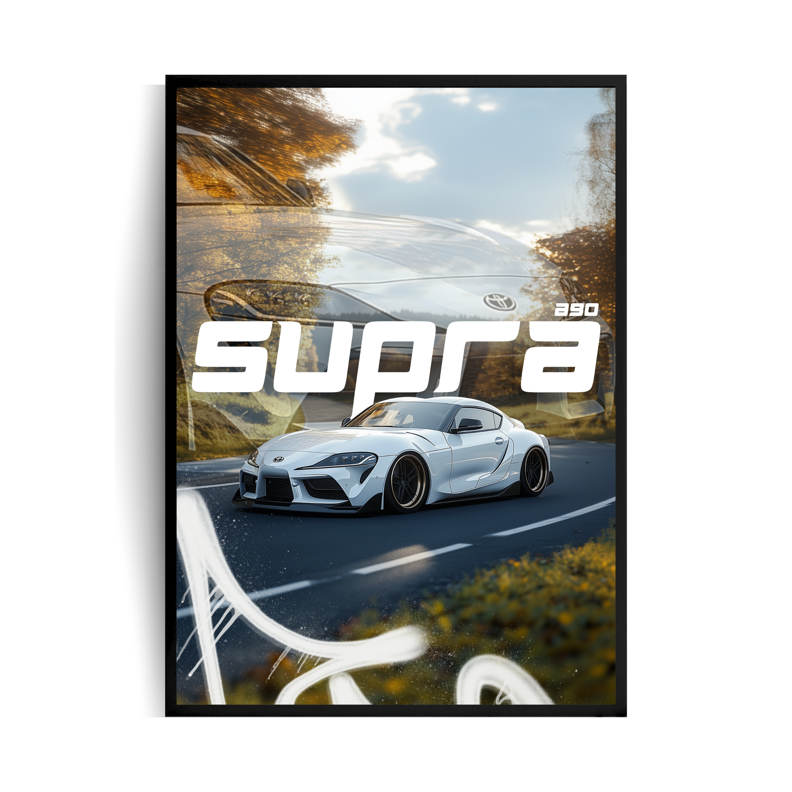 Supra A90 Plakat w ramie