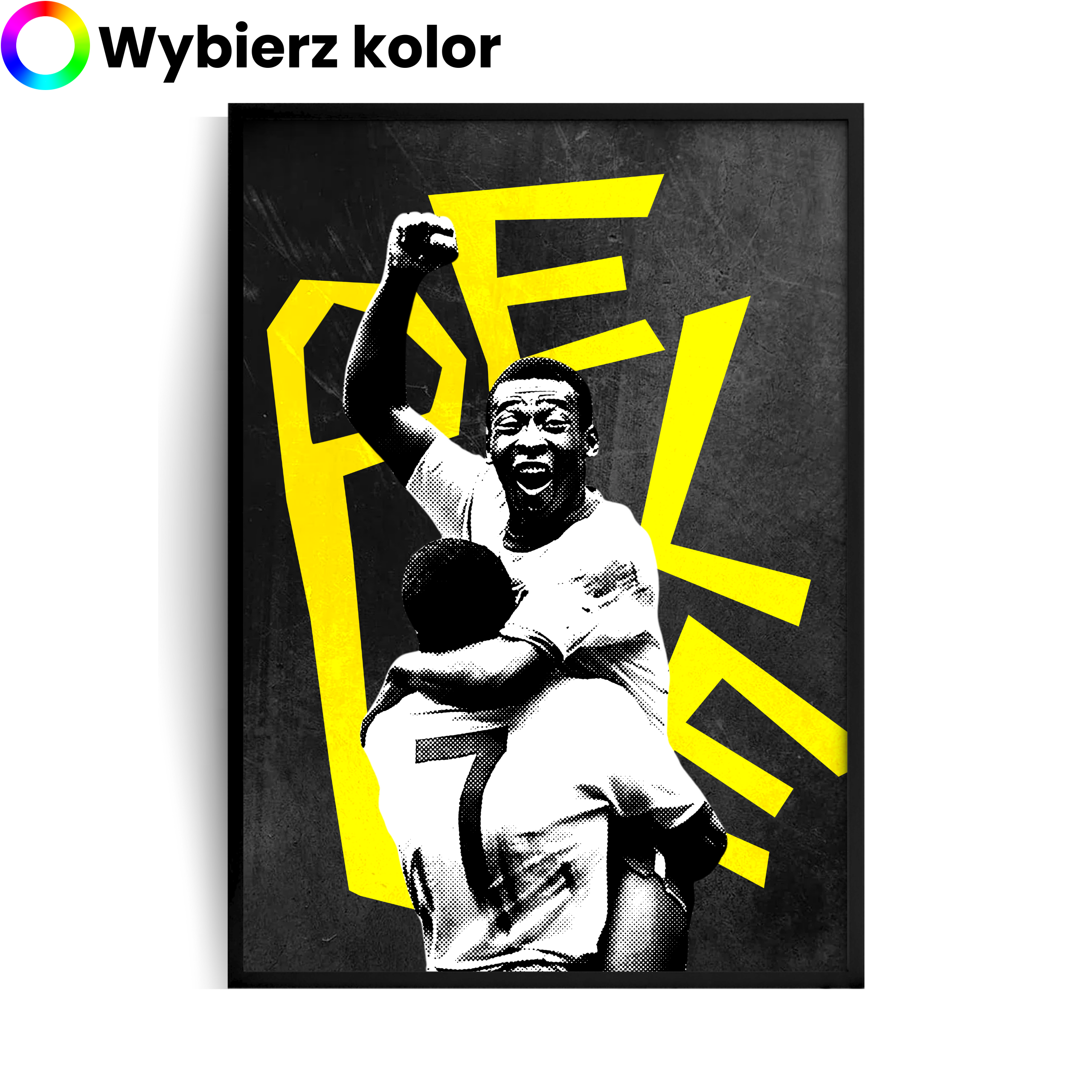 Pele Plakat w ramie