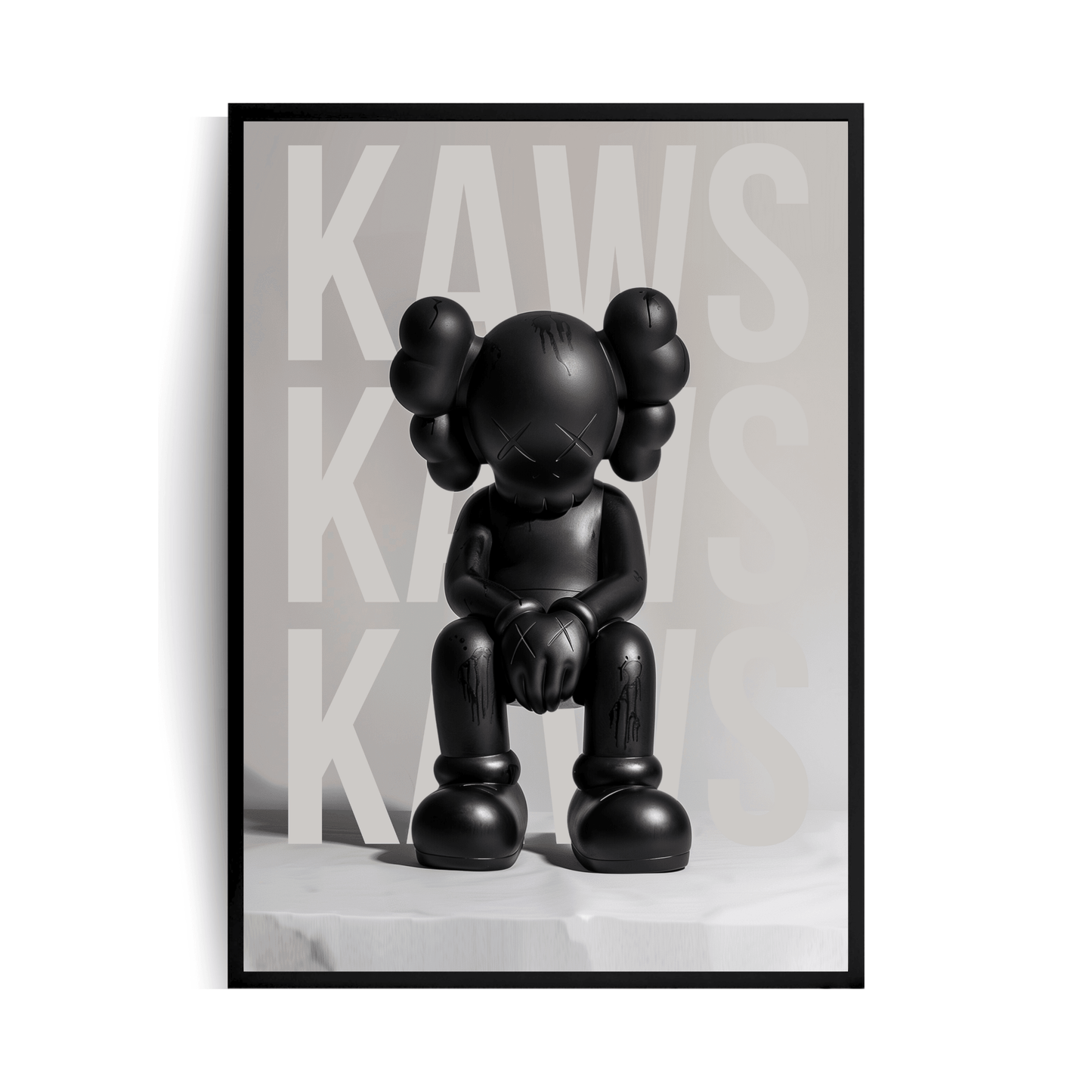 Kaws Plakat w ramie