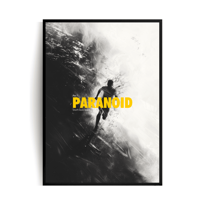 PARANOID Plakat w ramie