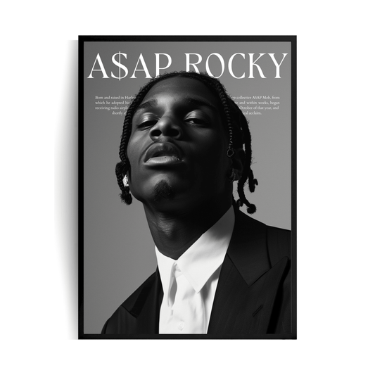 A$AP Rocky Plakat w ramie