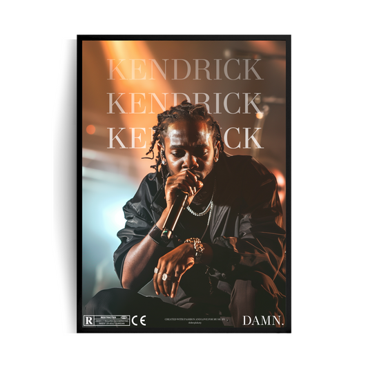 Kendrick Lamar Plakat w ramie
