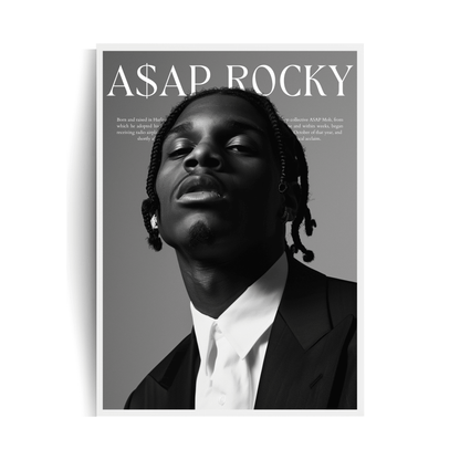 A$AP Rocky Plakat w ramie