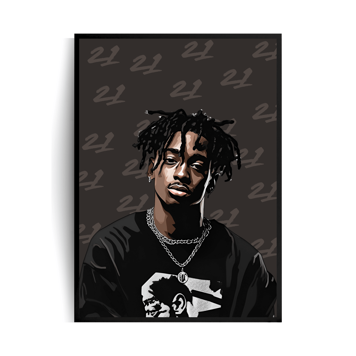 21 Savage | Plakat w ramie