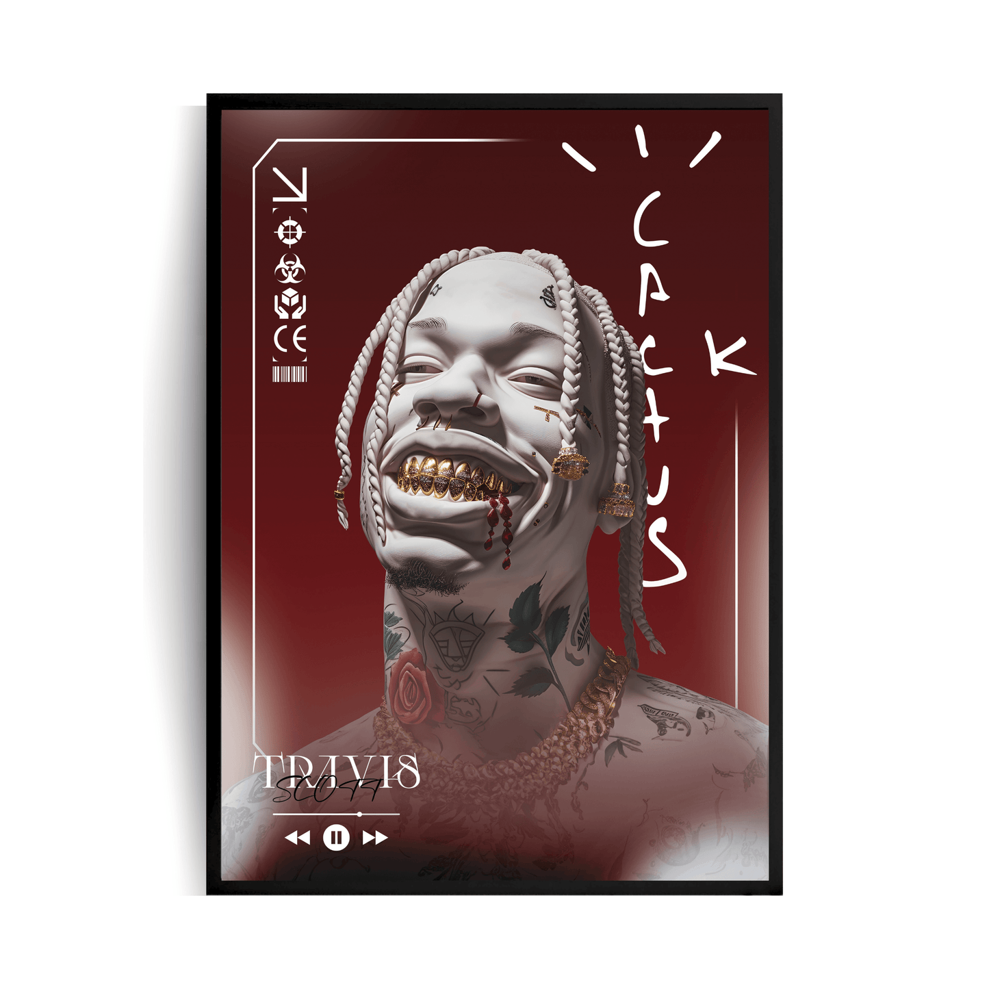 Travis Scott Plakat w ramie