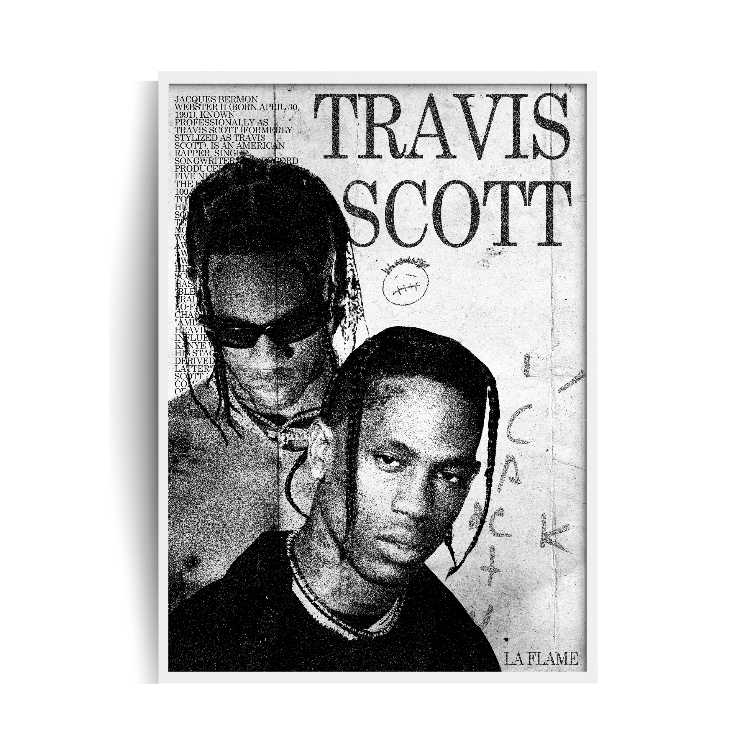 Travis Scott Plakat w ramie