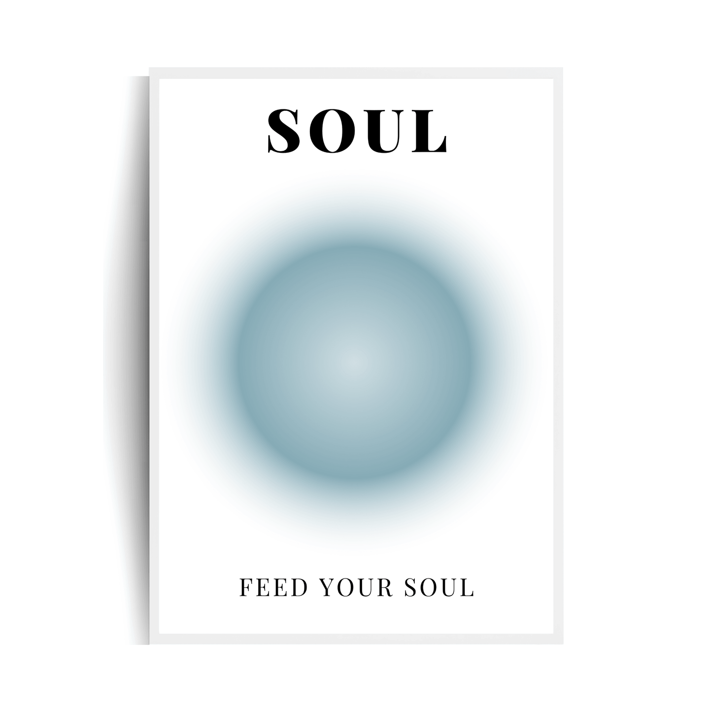 Positive Aura Soul plakat w ramie