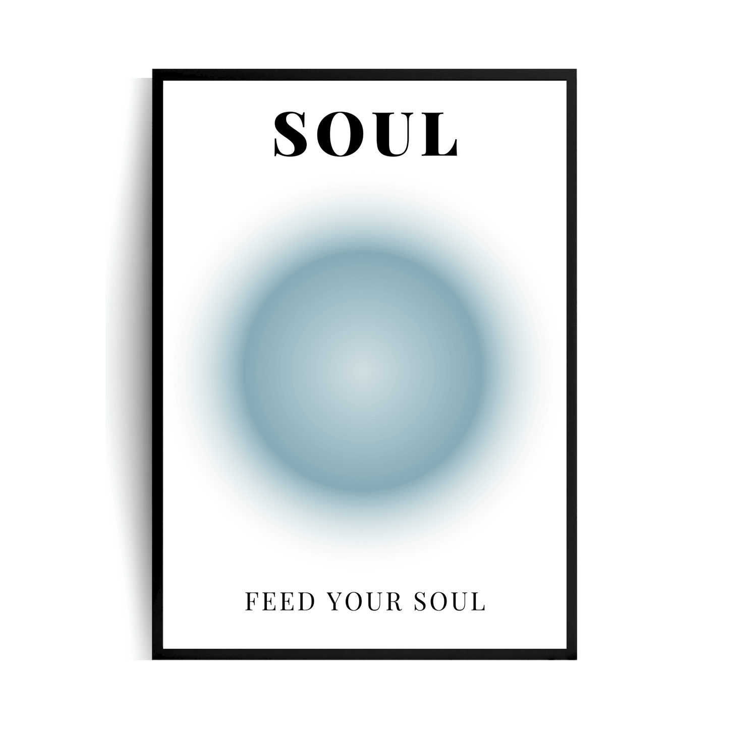 Positive Aura Soul plakat w ramie